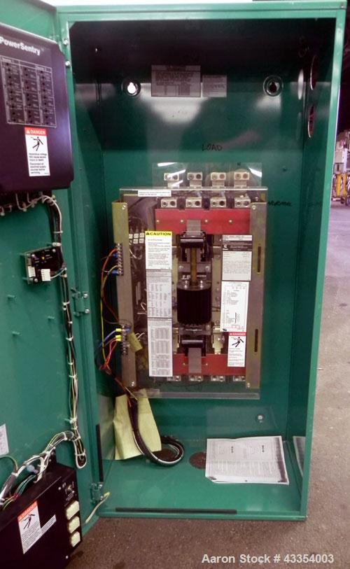 Used Cummins / Onan 600 Amp Automatic Transfer Switch, model OTA-600, serial #E980749068. 3/60/480V. Type 1 enclosure.