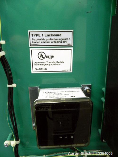 Used Cummins / Onan 600 Amp Automatic Transfer Switch, model OTA-600, serial #E980749068. 3/60/480V. Type 1 enclosure.