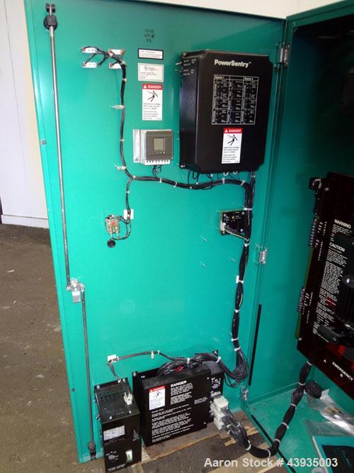 Used Cummins / Onan Transfer Switch, Model OTCU 300G.  300 Amps, 3/60/277/480 volts.  Serial #D920460109.