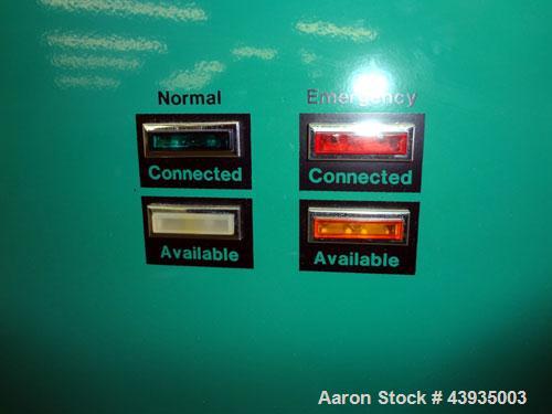 Used Cummins / Onan Transfer Switch, Model OTCU 300G.  300 Amps, 3/60/277/480 volts.  Serial #D920460109.