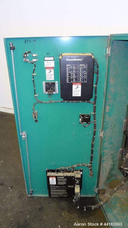 Used- Cummins / Onan 400 Amp Automatic Transfer Switch, model OTCU 400G, serial #G920476842. 3/60/277/480V. Type 1 enclosure.