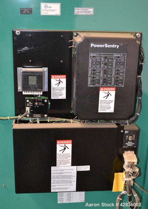 Used Cummins / Onan 1200 Amp Automatic Transfer Switch, Model OTE-3375112, Serial #G990948642. 3/60/480V. Type 1 enclosure.