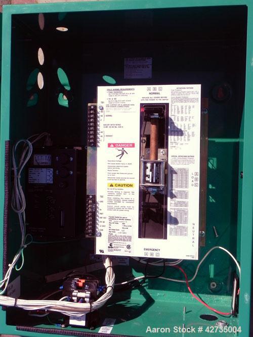 Used Cummins / Onan 125 Amp Automatic Transfer Switch, model OTPCA-4964187, serial #H010268941. 3/60/480V. Type 1 enclosure.