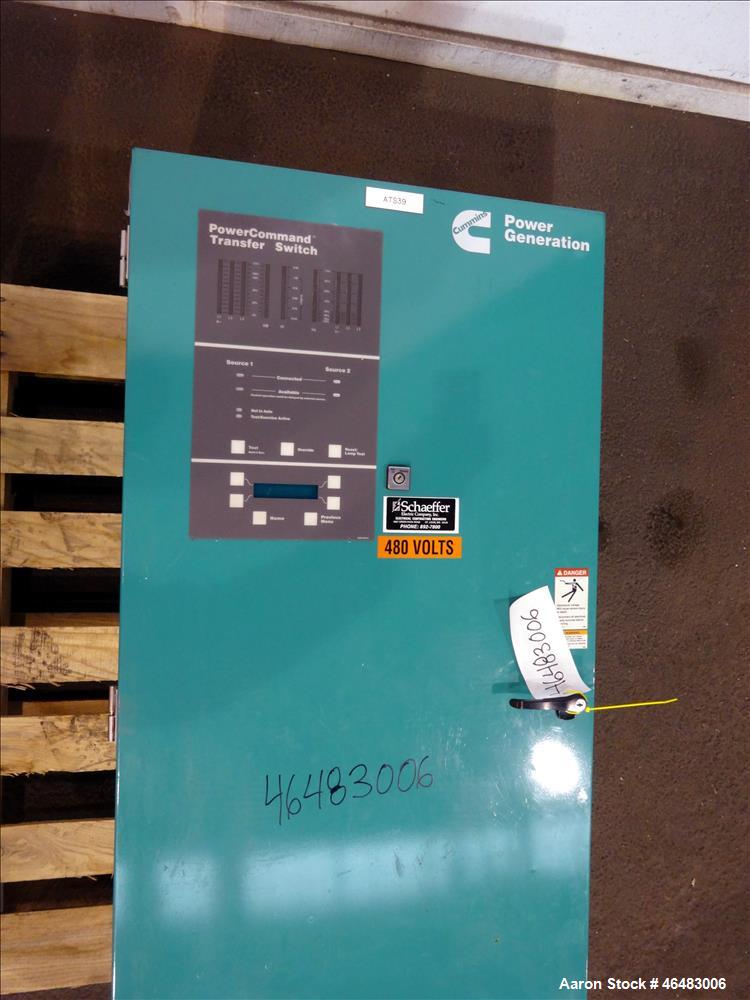 Used Cummins 600 Amp ATS automatic transfer switch