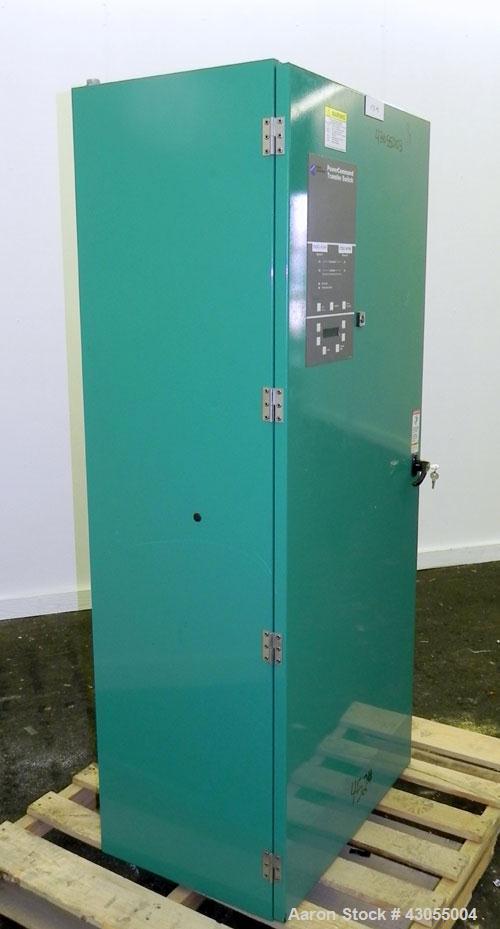 Used Cummins Power Command Automatic Transfer Switch, 800 Amp, model OTPCD-5707325, SN-B050748000. 3 pole, nema 1, 3/60/480V.
