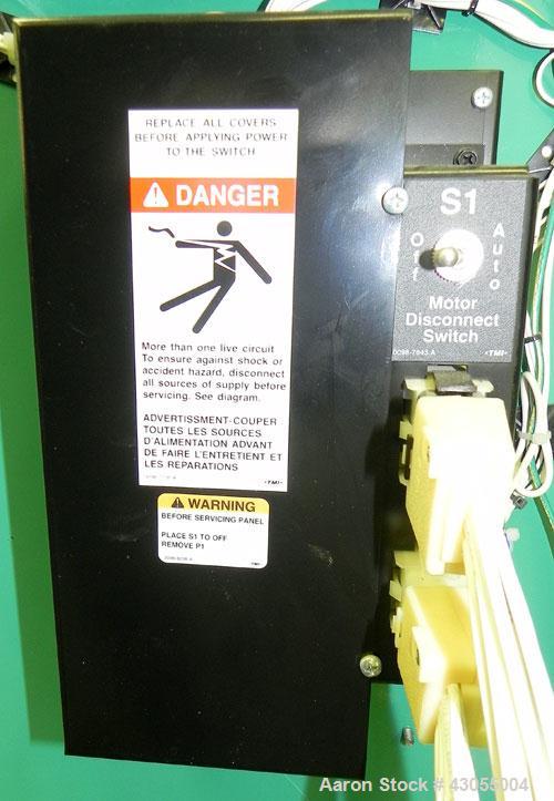 Used Cummins Power Command Automatic Transfer Switch, 800 Amp, model OTPCD-5707325, SN-B050748000. 3 pole, nema 1, 3/60/480V.