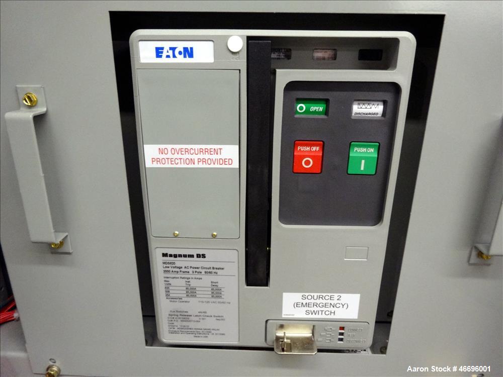 Unused- Cutler Hammer Magnum Drawout 2000 Amp service entrance ATS automatic tra