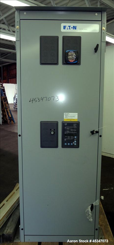 Used- Eaton 600 Amp Automatic Transfer Switch, Catalog# ATVIMGB30600XSU. 3 Phase 120-600V, 3 pole, Magnum DS 600 amp circuit...