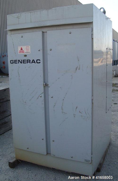 Used Generac 2600 Amp Automatic Transfer Switch, Model 1659760100. Outdoor enclosure, rated 600/480 Volt.