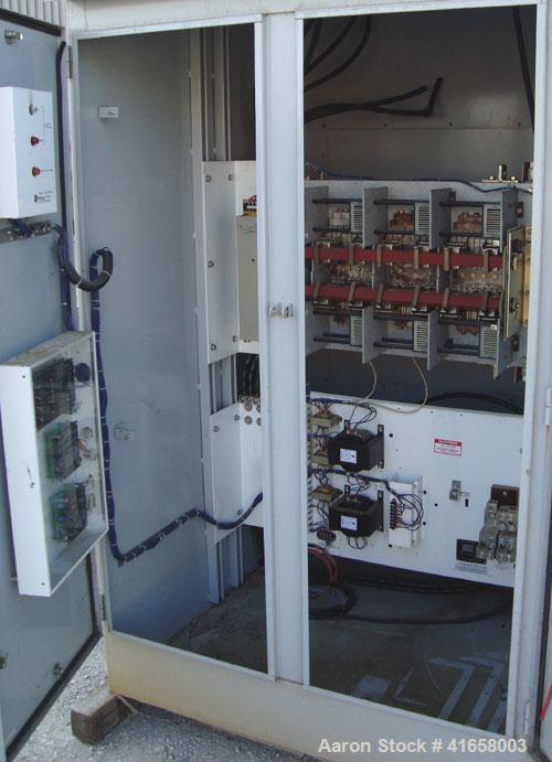 Used Generac 2600 Amp Automatic Transfer Switch, Model 1659760100. Outdoor enclosure, rated 600/480 Volt.