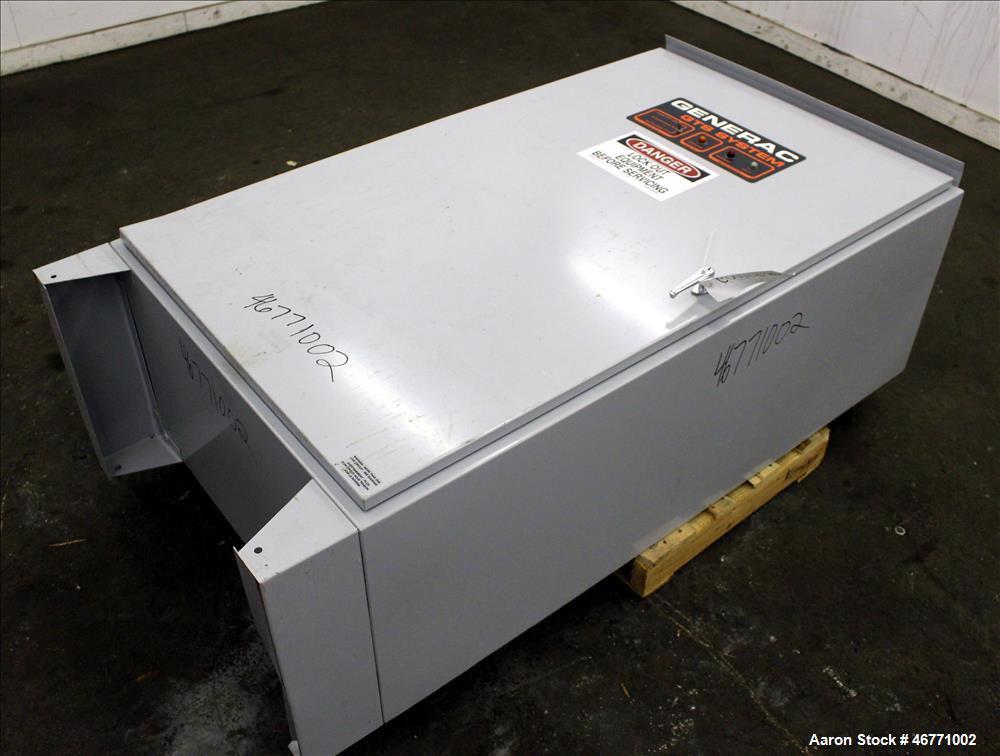 Used Generac Transfer Switch, Model 1706630200, 600 amp, system voltage 277/480, serial# 77943.