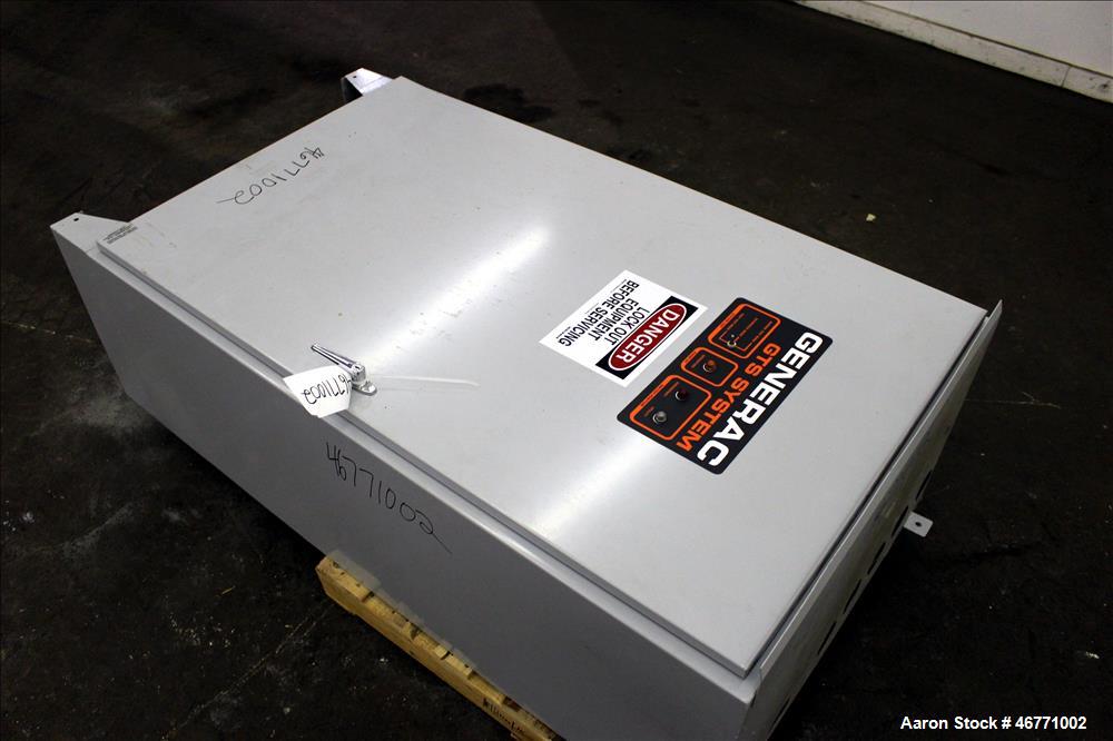 Used Generac Transfer Switch, Model 1706630200, 600 amp, system voltage 277/480, serial# 77943.
