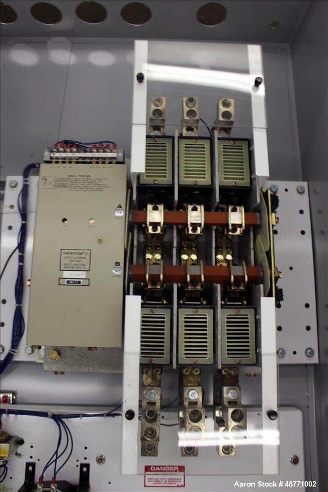 Used Generac Transfer Switch, Model 1706630200, 600 amp, system voltage 277/480, serial# 77943.