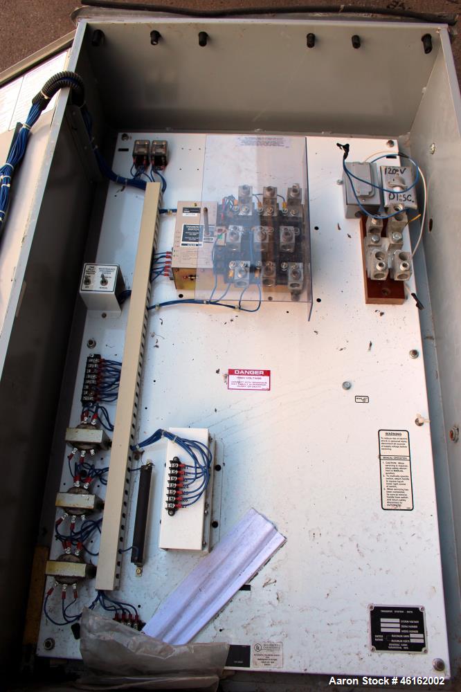 Used Generac Automatic Transfer Switch, Model 98A03069-W. Maximum amps 420. Maximum volts 250. System voltage 120/208. Serial# 45099.