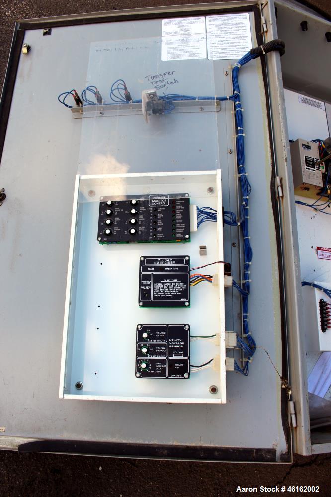 Used Generac Automatic Transfer Switch, Model 98A03069-W. Maximum amps 420. Maximum volts 250. System voltage 120/208. Serial# 45099.