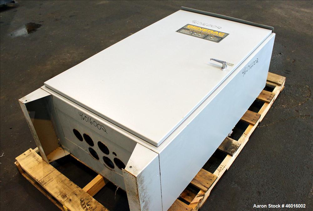 Used Generac 800 Amp Automatic Transfer Switch, Model 8245610100. NEMA 12 enclosure 3/60/120/208V. Year 2007.