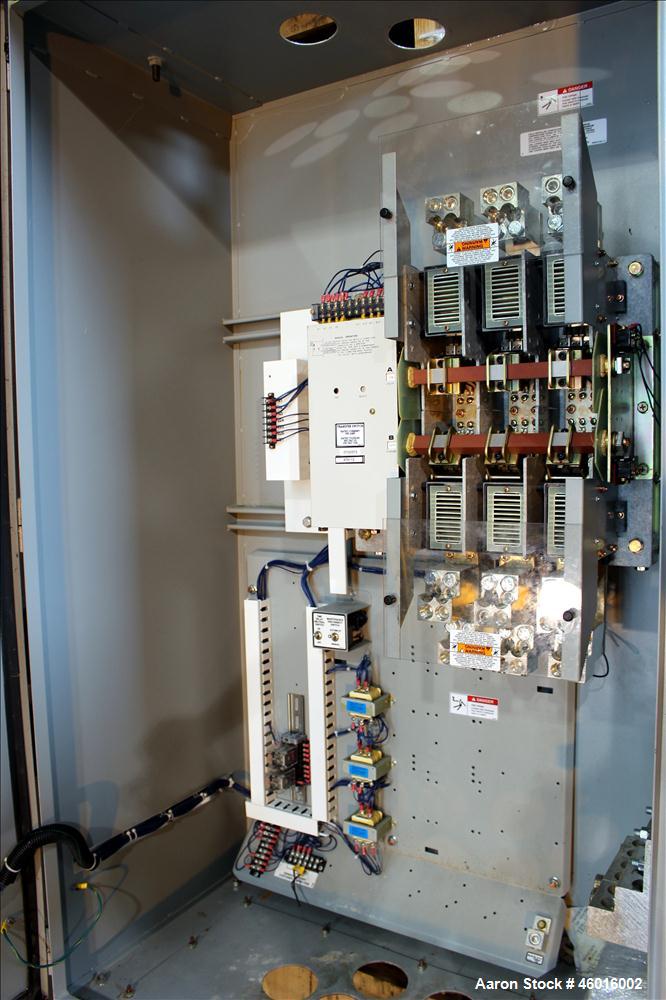 Used Generac 800 Amp Automatic Transfer Switch, Model 8245610100. NEMA 12 enclosure 3/60/120/208V. Year 2007.