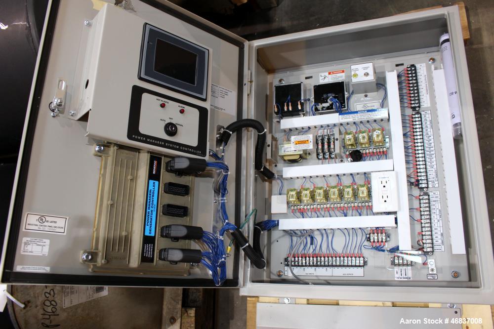 Unused- Generac Power Manager System Controller, Model PM-SC. Control of up to 15 paralleling generators. 1/60/120 volt. Model# 0050392. Serial# 6935846. NEMA 3R Enclosure.