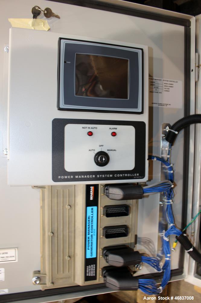Unused- Generac Power Manager System Controller, Model PM-SC. Control of up to 15 paralleling generators. 1/60/120 volt. Model# 0050392. Serial# 6935846. NEMA 3R Enclosure.