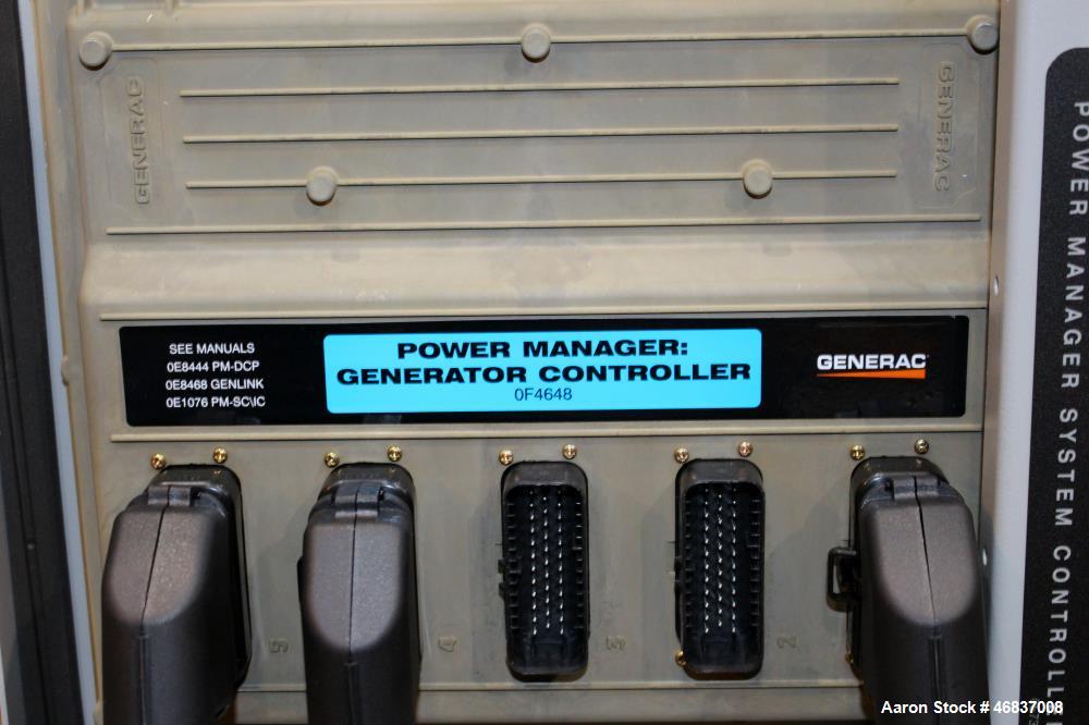 Unused- Generac Power Manager System Controller, Model PM-SC. Control of up to 15 paralleling generators. 1/60/120 volt. Model# 0050392. Serial# 6935846. NEMA 3R Enclosure.