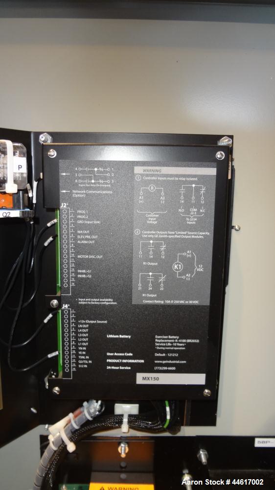 Used GE-Zenith 600 Amp Automatic Transfer Switch, Model ATS100312BD01, 3/60/480V. 4-pole. Year 2009.