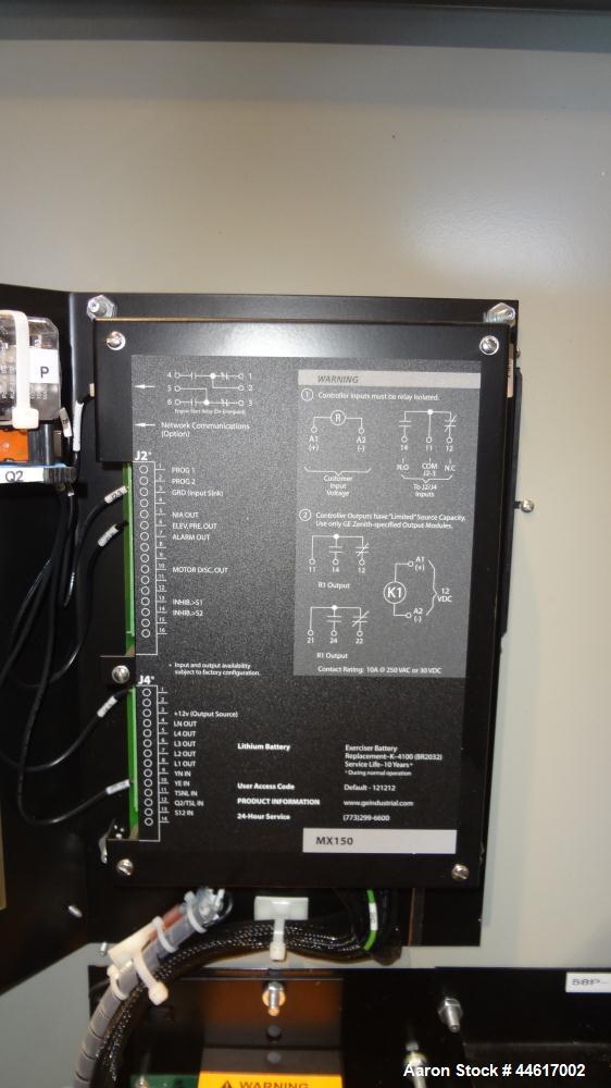 Used- GE-Zenith 600 Amp Automatic Transfer Switch, Model ATS100312BD01, 3/60/480V. 4-pole. Year 2009.