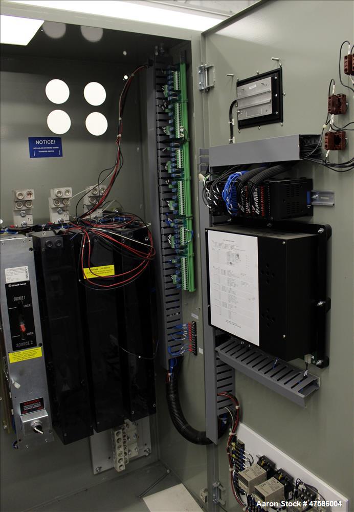Used GE ATS Automatic Transfer Switch, Model Z1OM3S1AD40XXS4XXX. 1200 Amp. 3/60/120/208 Volt. GE multilin MX350 auto transfer controller. Nema 1 enclosure. Serial# 1584637-1.