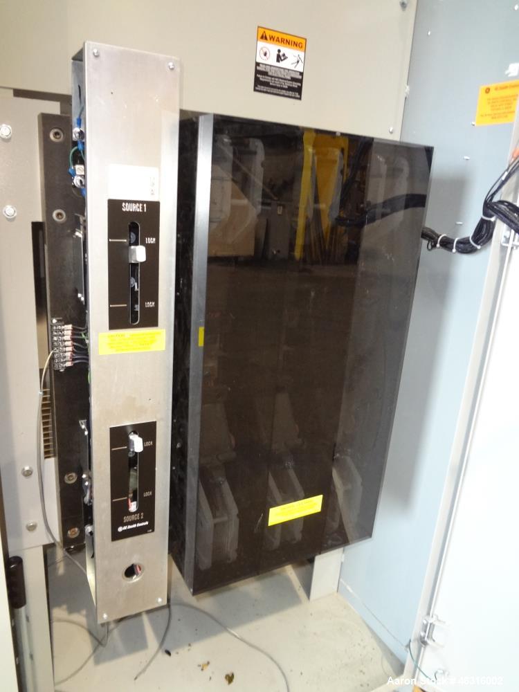 Used GE Zenith Controls Automatic Transfer Switch, Model ZG1DA16031-07E602X, 1600 amp, 3/60/277/480 volt. Serial #1562147.