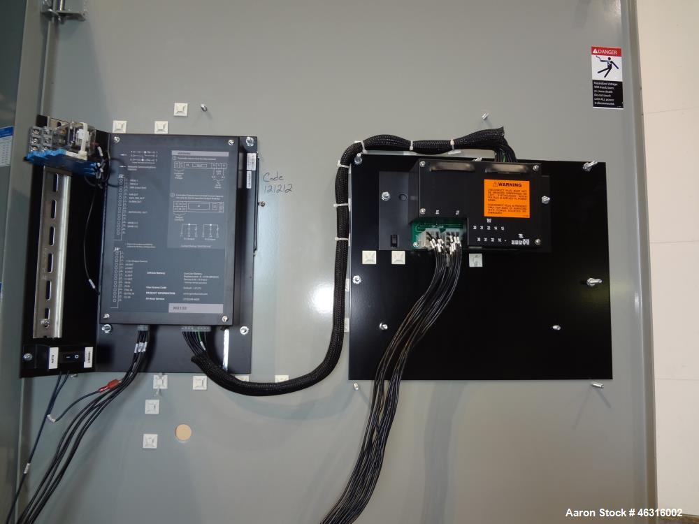 Used GE Zenith Controls Automatic Transfer Switch, Model ZG1DA16031-07E602X, 1600 amp, 3/60/277/480 volt. Serial #1562147.