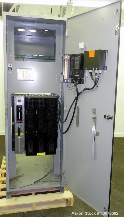 Used GE Zenith Controls 1600 Amp Transfer Switch, Model ZTGK160EC-7.  3/60/277/480 volt.