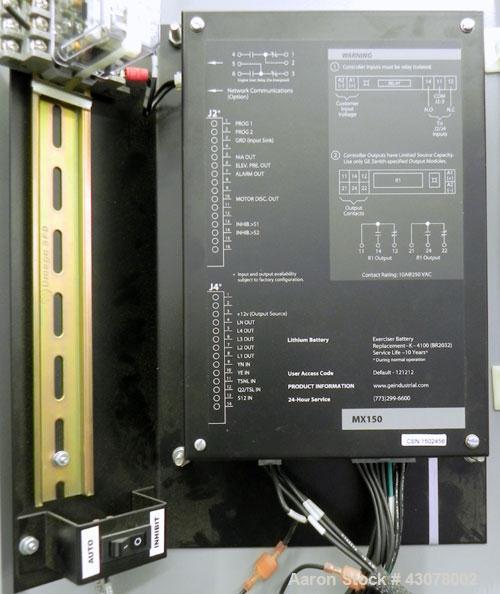 Used GE Zenith Controls 1600 Amp Transfer Switch, Model ZTGK160EC-7.  3/60/277/480 volt.