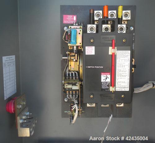 Used Kohler Automatic Transfer Switch, model K-166343-225. 225 Amp, 3/60/480 Volt.