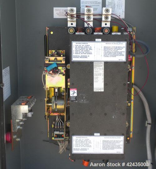 Used Kohler Automatic Transfer Switch, model K-166343-800. 800 Amp, 3/60/480 Volt.