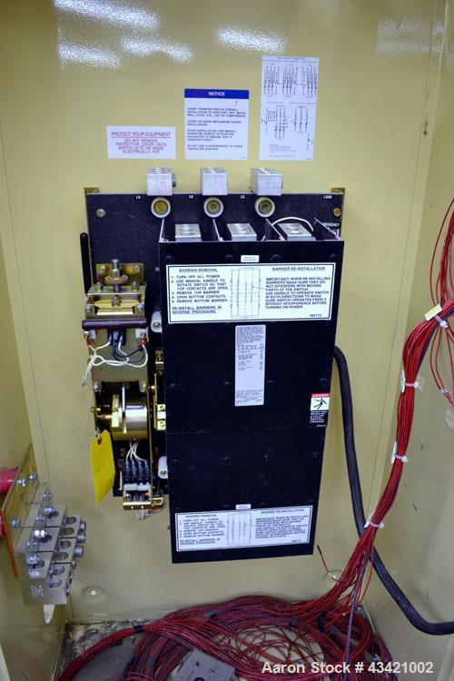 Used Kohler Automatic Transfer Switch, Part# K-568341-600. 600 Amps, 3/60/208 volt.