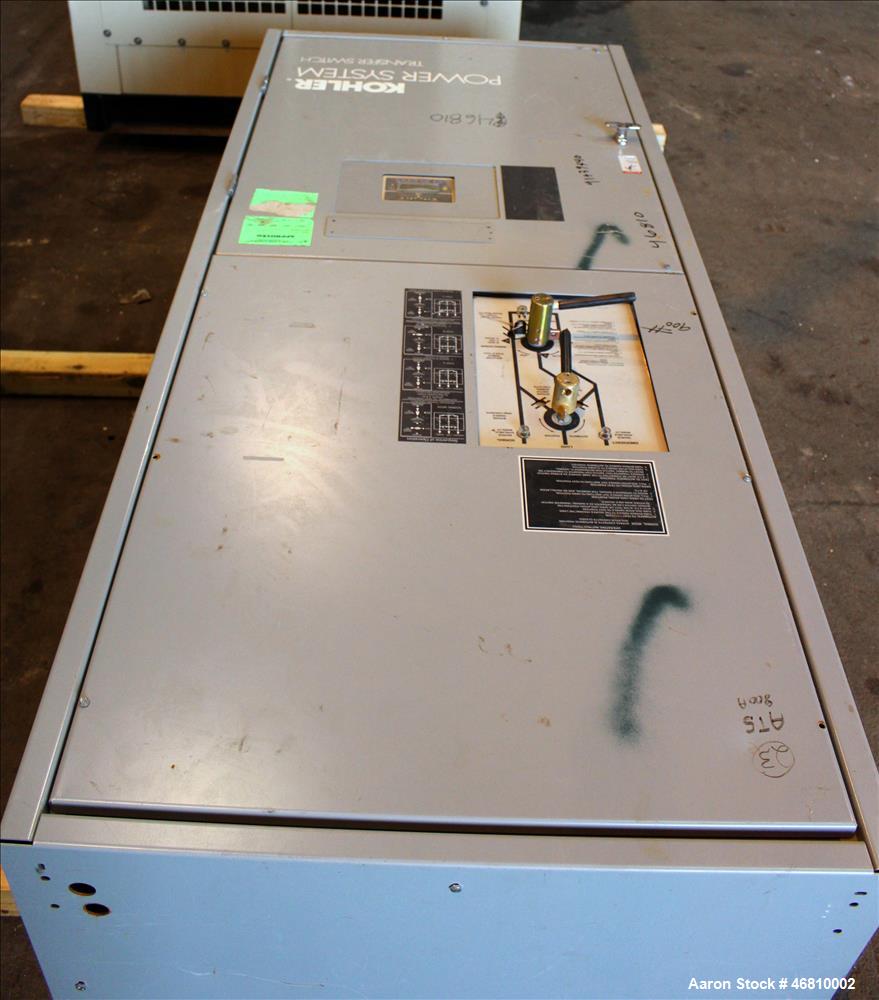 Used Kohler 800 Amp ATS, Bypass Isolation Automatic Transfer Switch