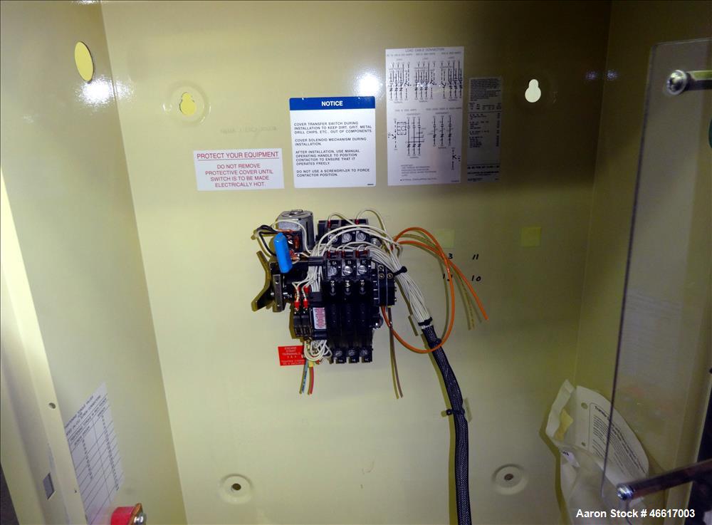Used Kohler Automatic Transfer Switch, Part# K-566341-104, 104 Amp. 3/60/480 Volt. Serial# K88038.