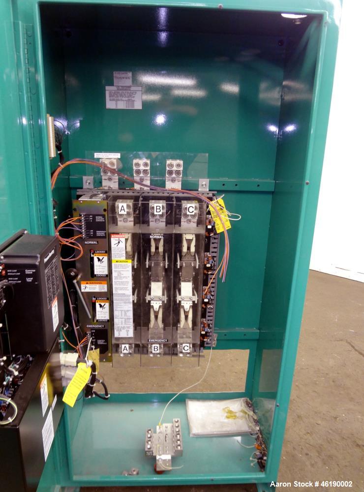 Used Cummins/Onan Automatic Transfer Switch, Model OTE-3369913. 1200 Amp. 3/60/480 volt. Serial# D990901926.