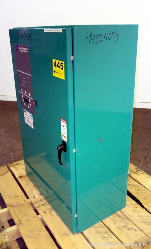 Used Cummins / Onan Power Command Automatic Transfer Switch, 260 Amp, Model OTPCB-4489083, Serial #J000161854. 4 Pole, 3/60/208 Volt.