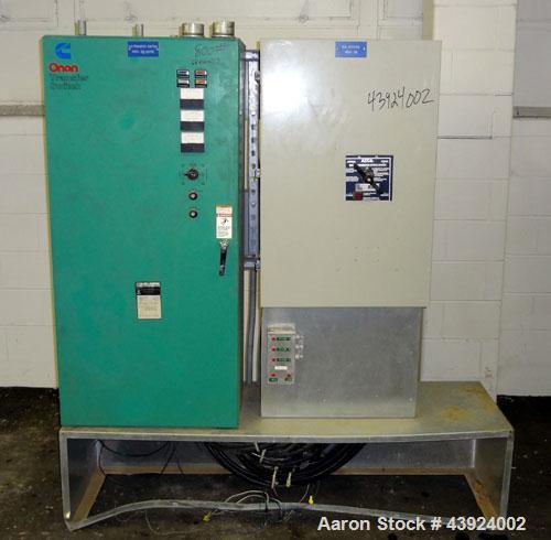 Used Onan Transfer Switch, 600 Amps, Model OT 600.  3/60/480 Volt.  Serial  #H940551745.