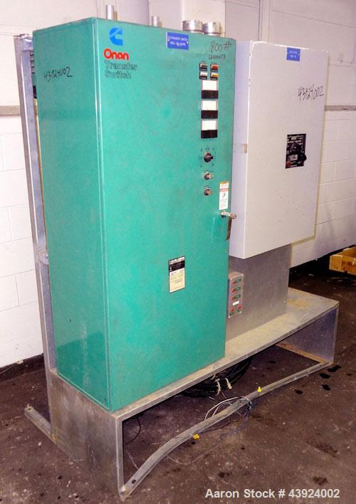 Used Onan Transfer Switch, 600 Amps, Model OT 600.  3/60/480 Volt.  Serial  #H940551745.