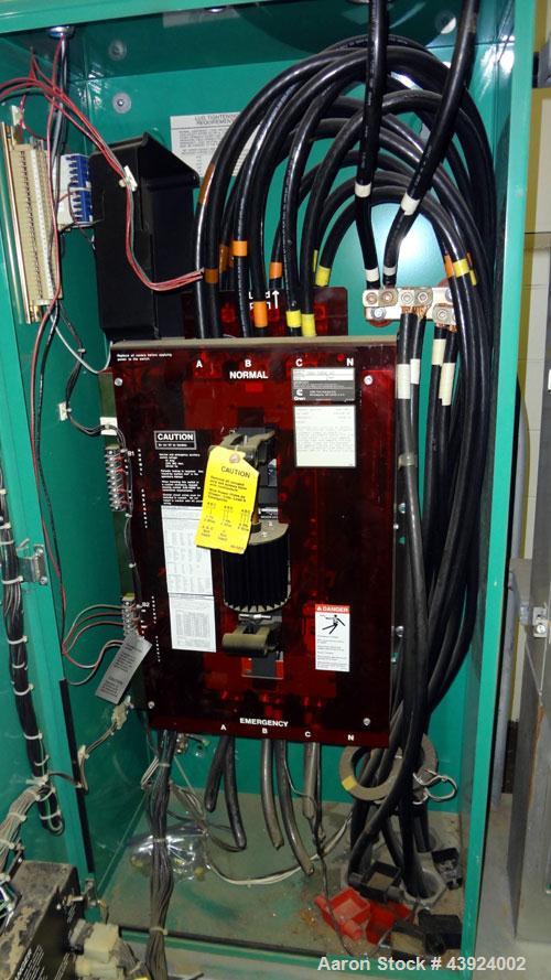 Used Onan Transfer Switch, 600 Amps, Model OT 600.  3/60/480 Volt.  Serial  #H940551745.