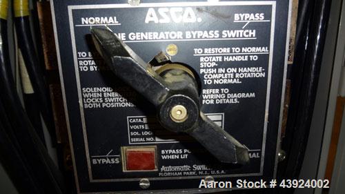 Used Onan Transfer Switch, 600 Amps, Model OT 600.  3/60/480 Volt.  Serial  #H940551745.