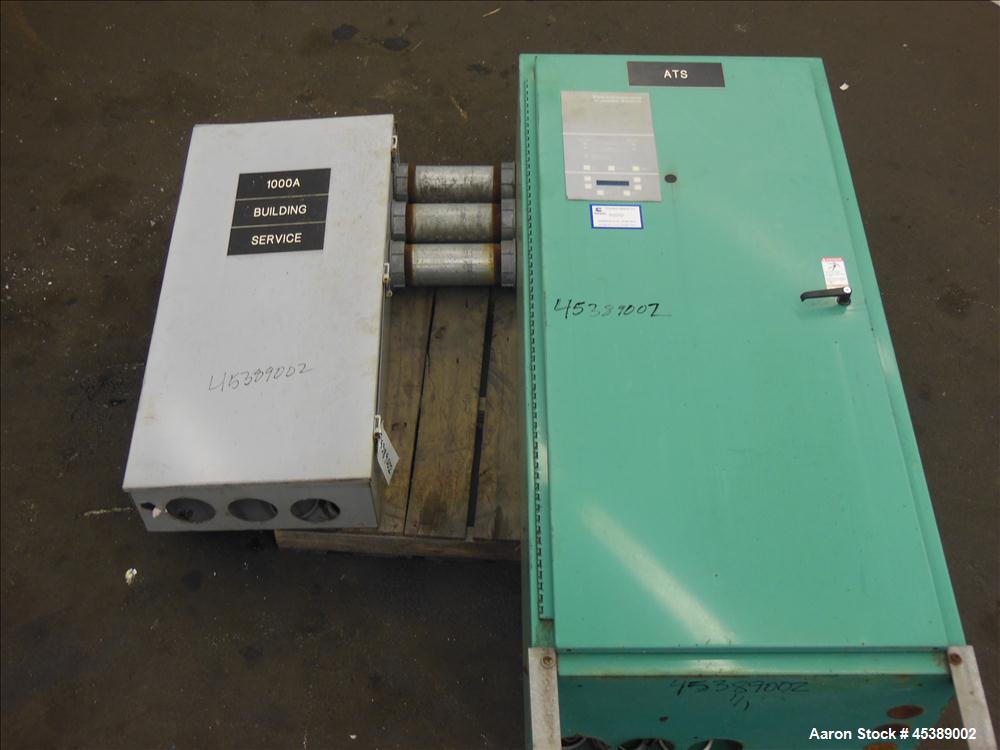 Cummins/Onan 1000 Amp Automatic Transfer Switch, Model OTPCD-4483146.