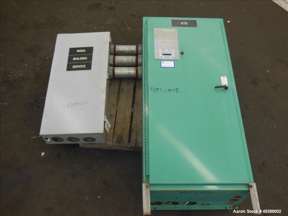 Cummins/Onan 1000 Amp Automatic Transfer Switch, Model OTPCD-4483146.