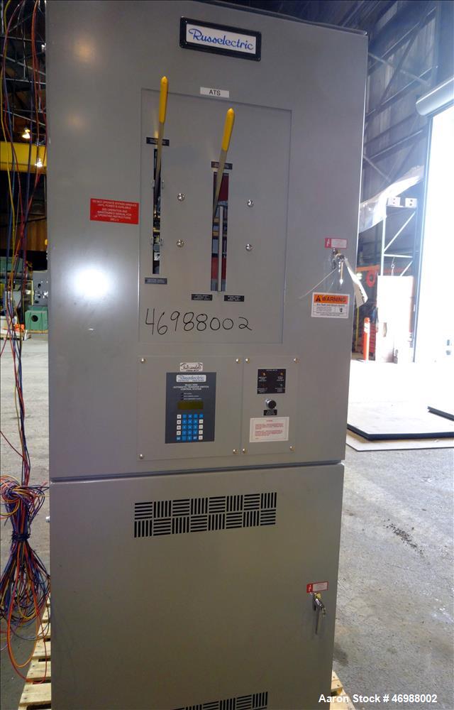 Used Russelectric Dual Operator Automatic Transfer Switch, Model RTBDNB-16003CE