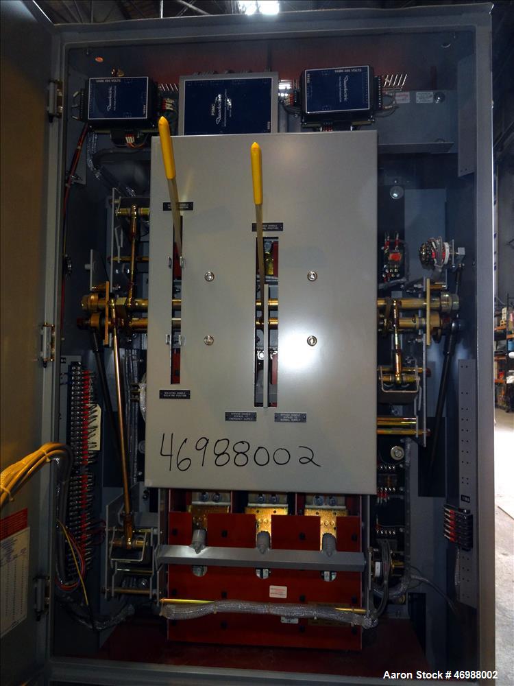 Used Russelectric Dual Operator Automatic Transfer Switch, Model RTBDNB-16003CE