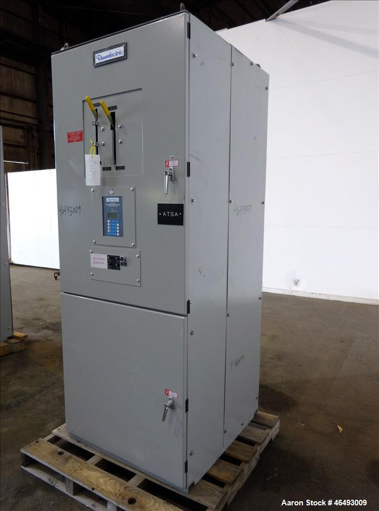 Used Russelectric Dual Operator Automatic Transfer Switch, Model RTBDNB-8004CEF. 800 Amp. Russelectric Model 2000 control system. 3/60/277/480V. Serial# 26698-1C & D.