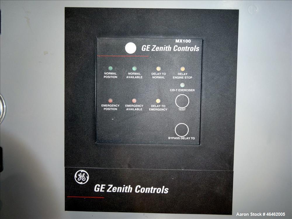 Used GE Zenith Controls Automatic Transfer Switch