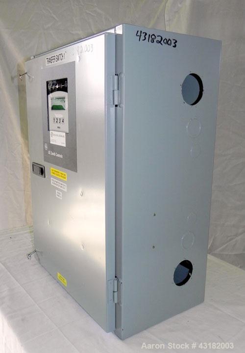 Used Zenith 100 Amp Automatic Transfer Switch, Model ZG2SA01021-02. 1/60/120/240 Volts. Nema 1 enclosure. Year 2005.