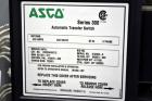 Used Asco 300 Series Automatic Transfer Switch, 400 Amps, Catalogue# E00300030400C10C. 3/60/208 volt. UL Listed type 1 enclosure. Includes a Transtector Apex series Superior Surge Suppression.